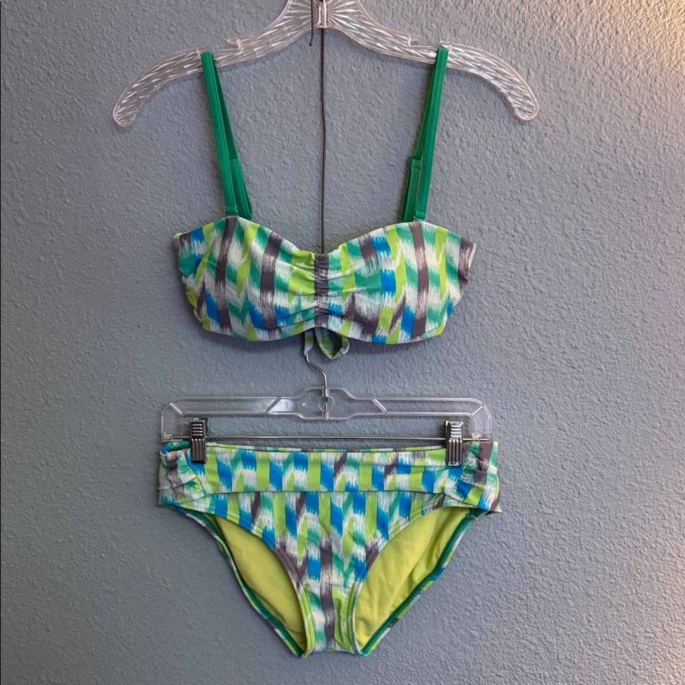 Prana Multicolor Bikini Set Underwire